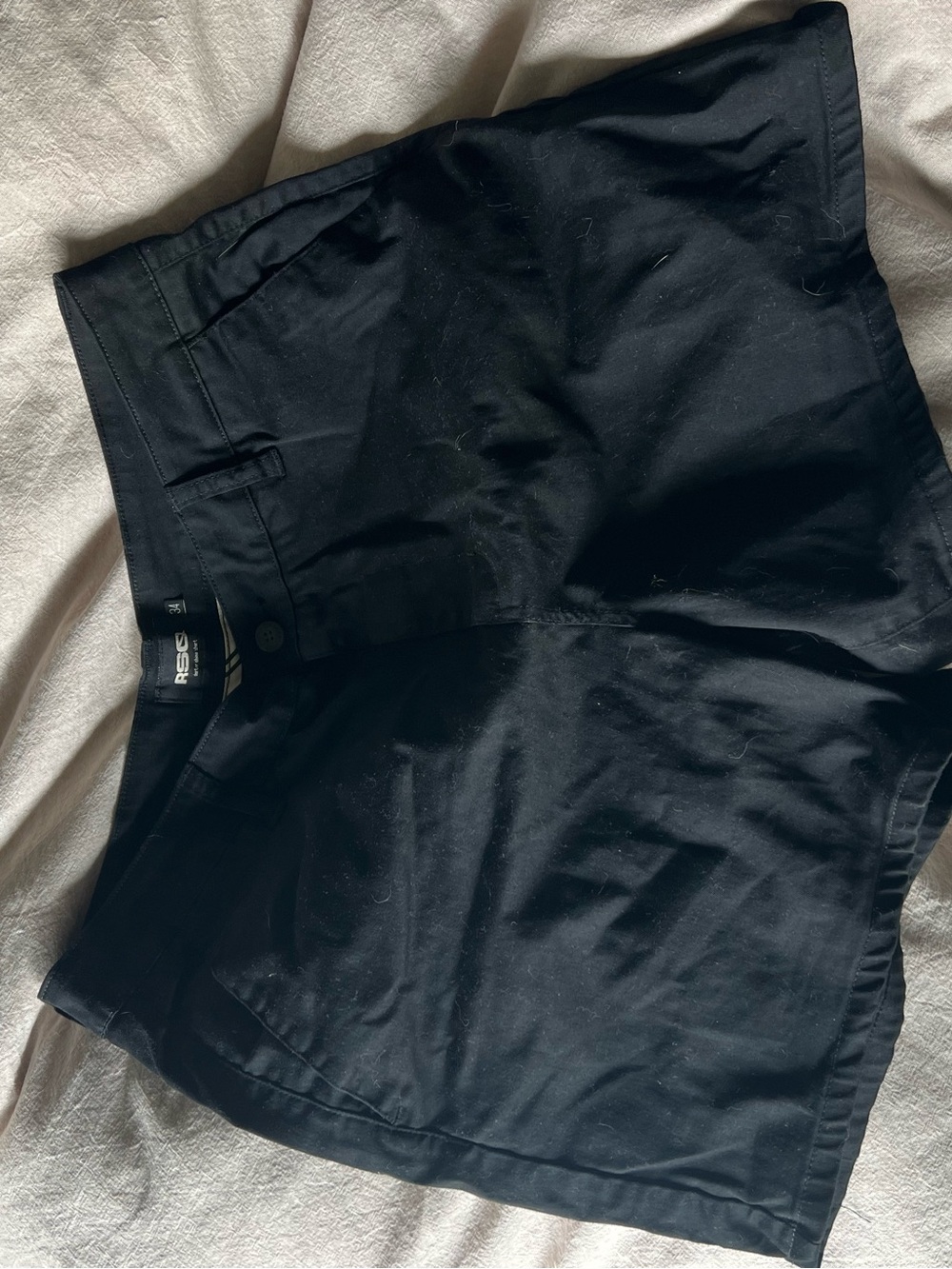 RSQ Black Men's Casual Shorts
